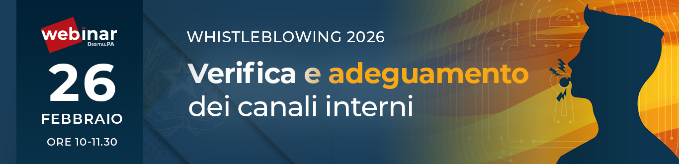 webinar sulle novità in merito alle segnalazioni illeciti normativa 2026 e gestione canali interni con il software whistleblowing