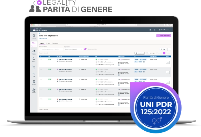 Piattaforma segnalazioni per la Parità di Genere